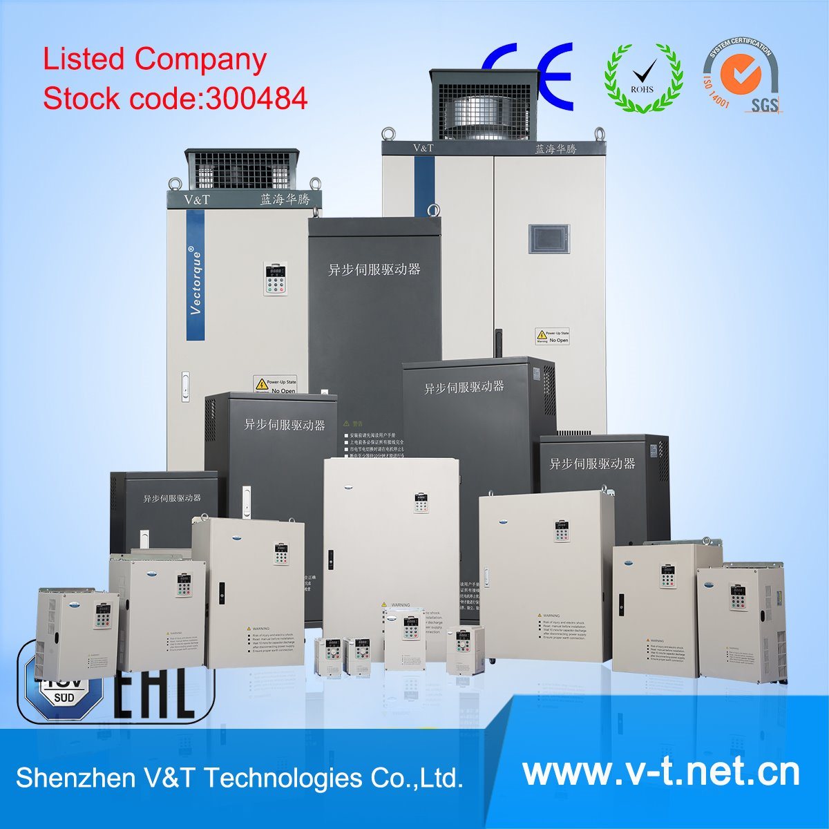 Frequency Converters AC Drive Series V&T -China's Widest Range 0.4kw-3000kw