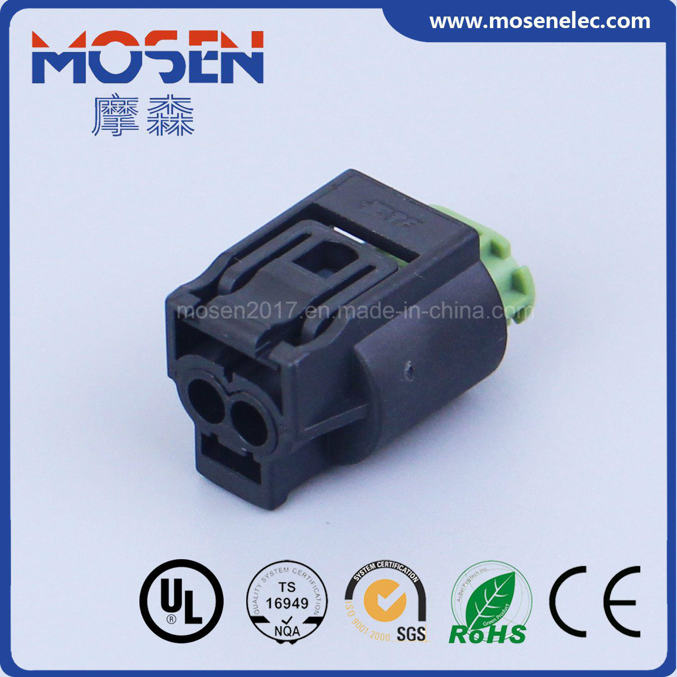 Te 1-967644-1 2 Pins Micro Quadlok Female HDMI Auto Connector