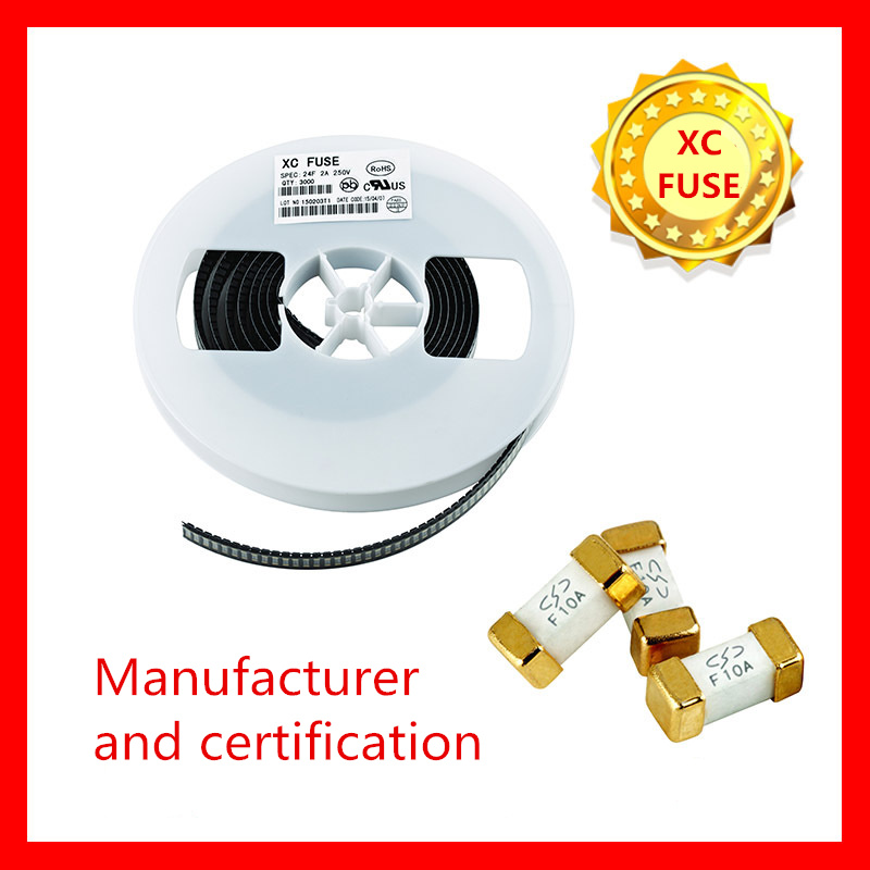 2410 SMD Fuse XC Fast Blow Fuse with UL Certification