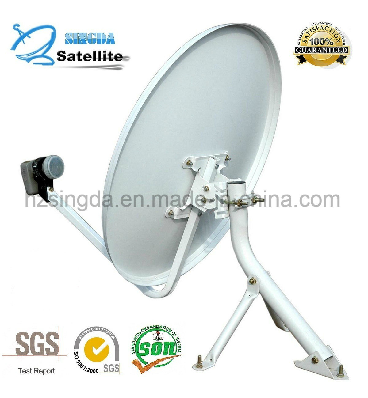 Ku Band satellite dish universal with SGS Certification