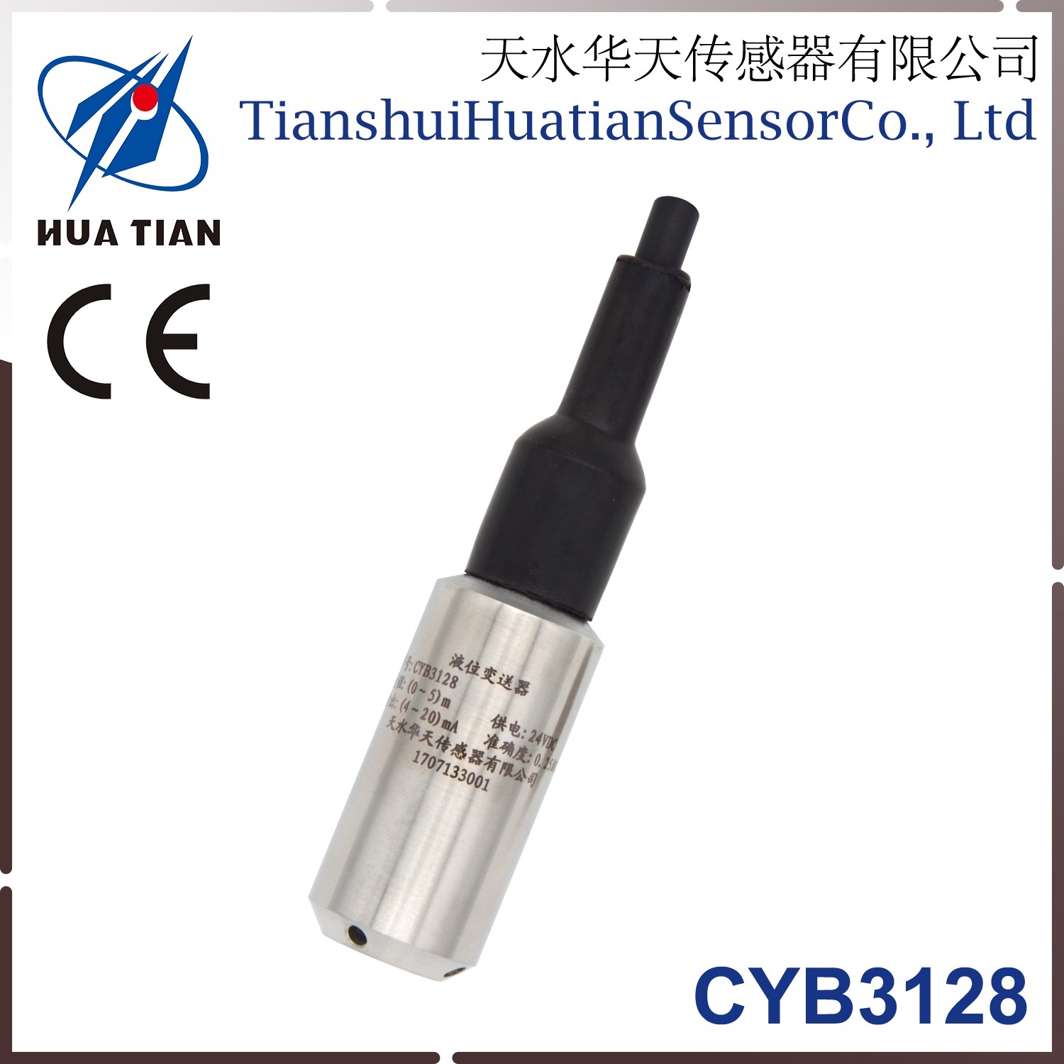 Cyb3128 Small Size Submersible Level Transmitter