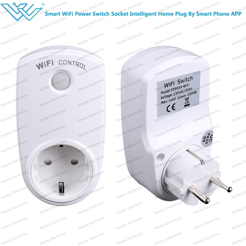 Smart WiFi Timing Switch Power Socket Intelligent Home Plug by Smart Phone APP