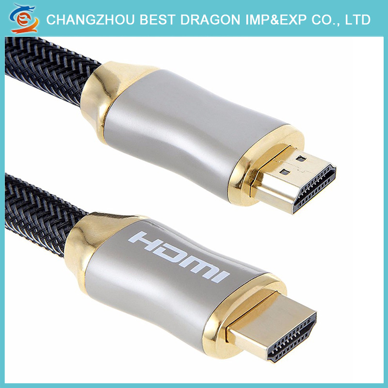 High Speed 1080P 3D Plug Male to Male HDMI Cable