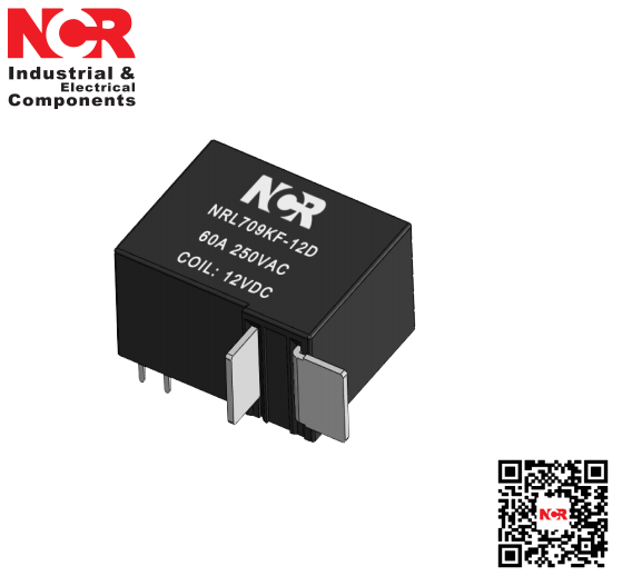 60A 12V Magnetic Latching Relay (NRL709KF)