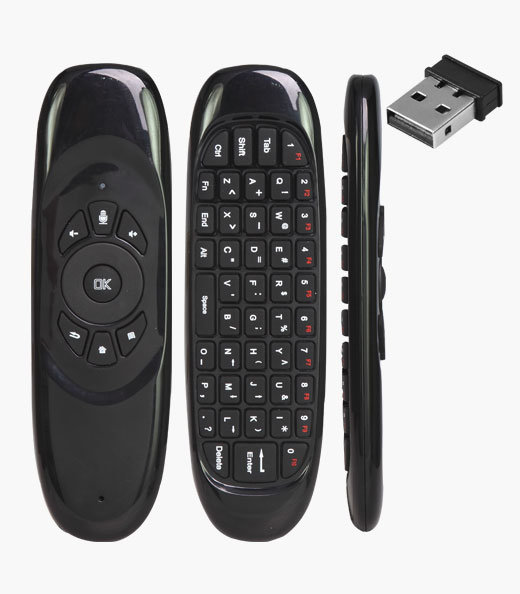 2.4G TV Remote Control, STB Remote Control for Android Box Air Mouse Fly Mouse