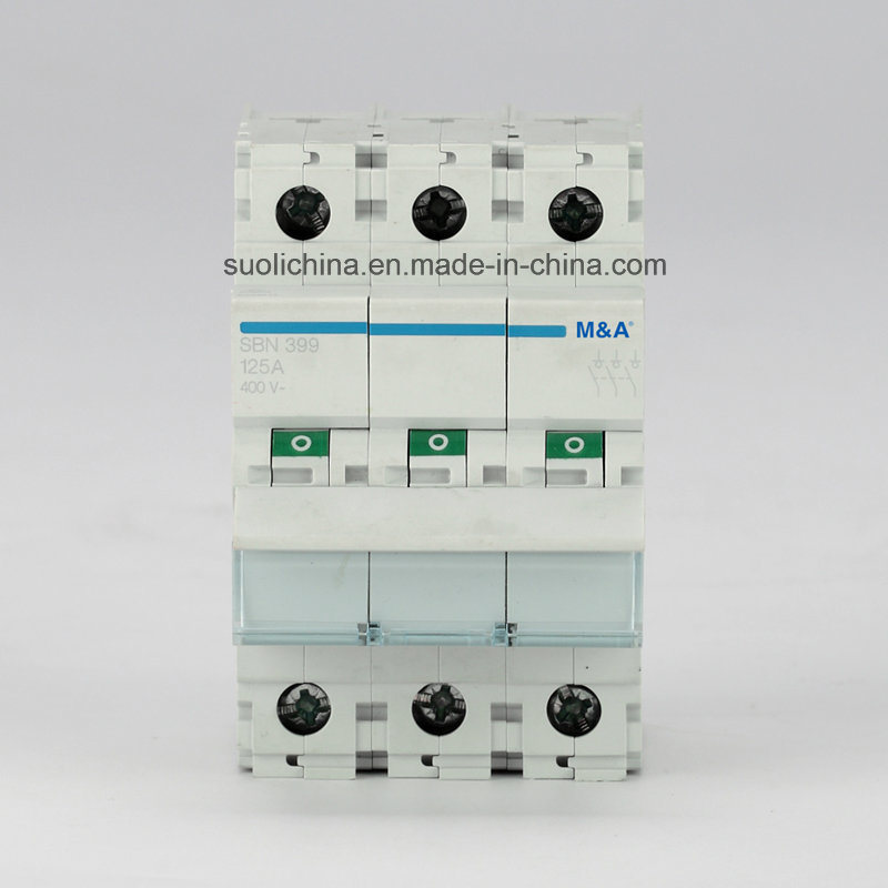 Hm 125A 3p Main Switch Circuit Breaker with High-Breaking Capacity (Isolators) Ce Standard