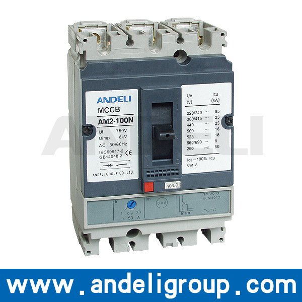 630A 3 Phase MCCB Moulded Case Circuit Breaker (AM2)
