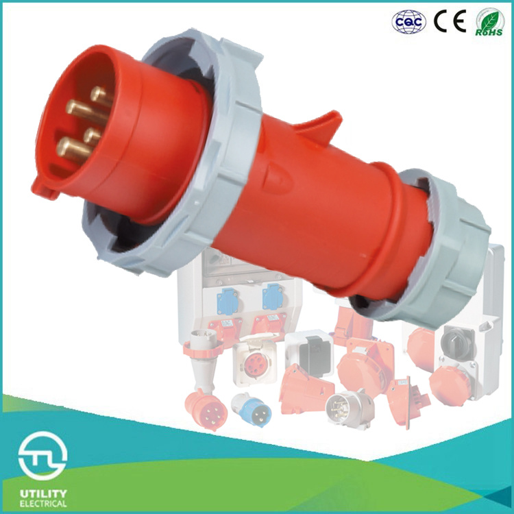 IP67 Industrial Plug & Socket Waterproofing Male Female Connector