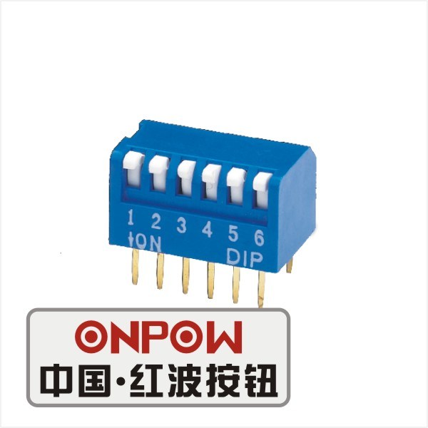 Onpow Plastic DIP Switch (DPR, RoHS & REACH)
