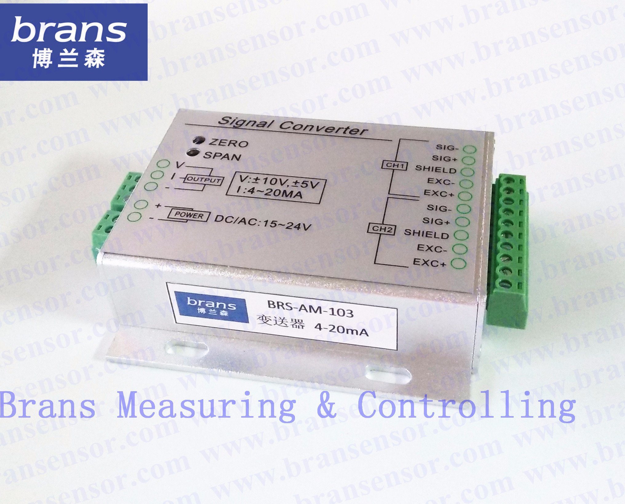 Load Cell Analog Amplifier 0-10V Output (BRS-AM-103)
