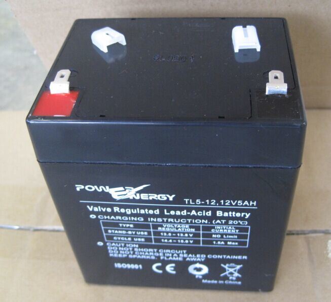 12V 5ah PE5 VRLA Sealed Lead Acid Maintenance Free UPS Battery