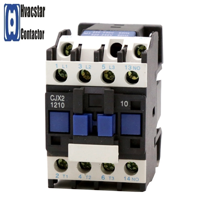 Professional Made Cjx2-1210-220V 3phase Magnetic AC Contactor Industrial Electromagnetic Contactor