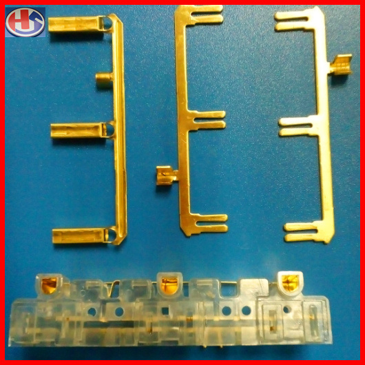 Female Type UL Plug Blades Extension Cord Terminals, Precision Stamping From Hardware Manufacturer (HS-TM-523G)