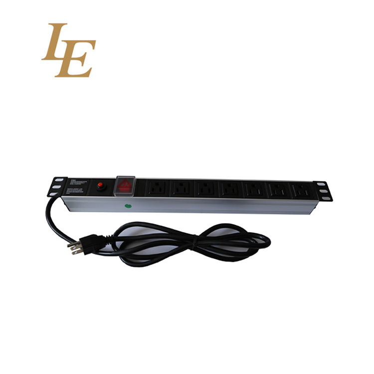 High Quality Industrial Rack Mountable Power Strip PDU for Network Cabinet