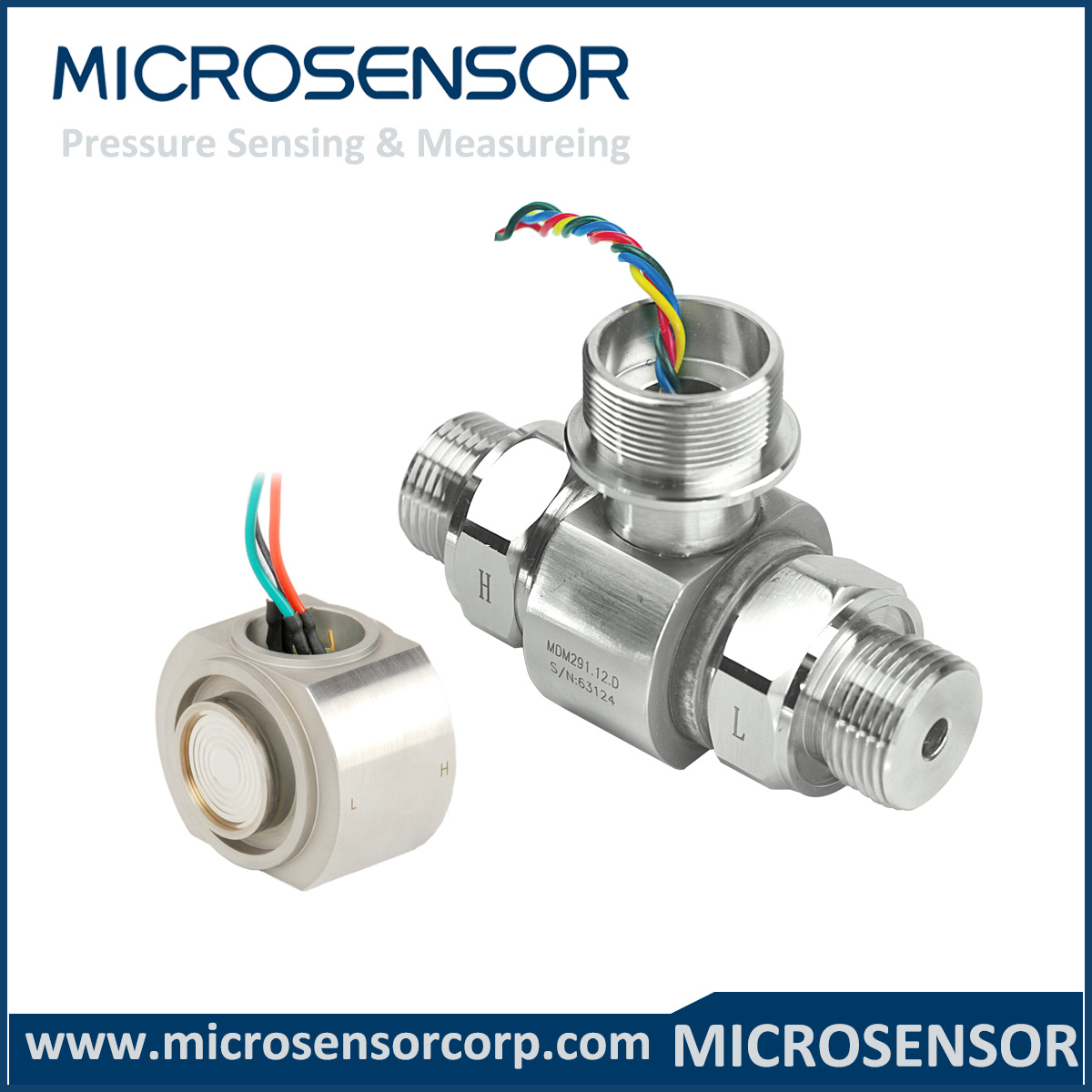 No Oring Welded Differential Pressure Sensor (MDM291)