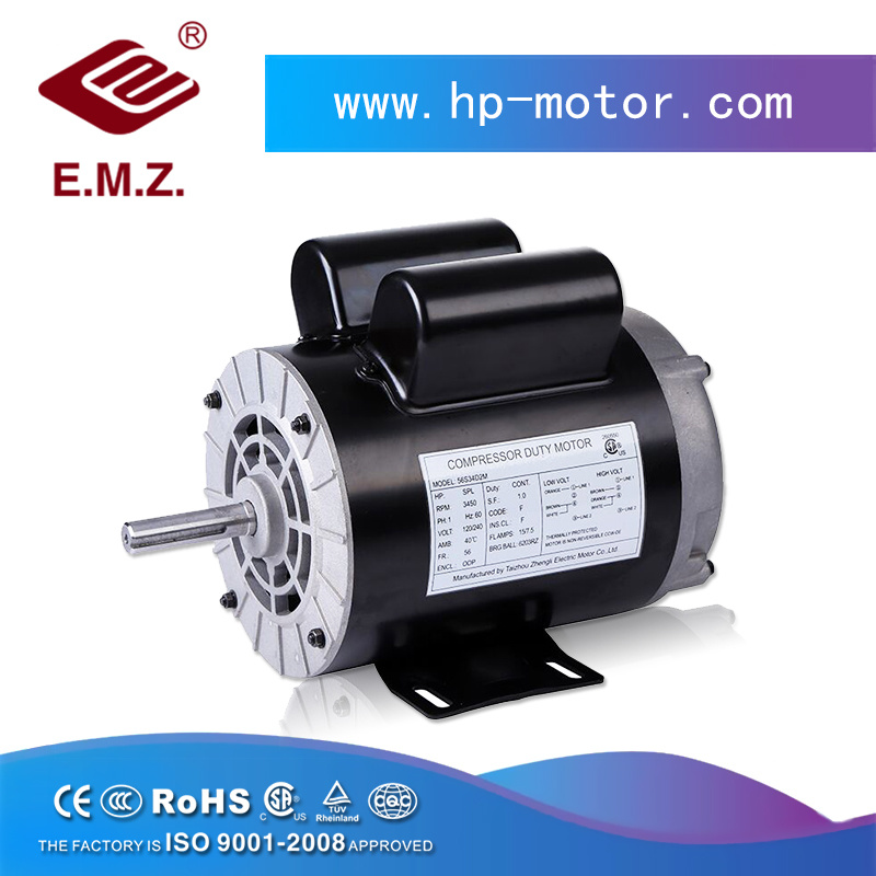 NEMA Series Air Compressor Duty Steel Housing Single Phase CSA Certified Induction AC Electric Motor