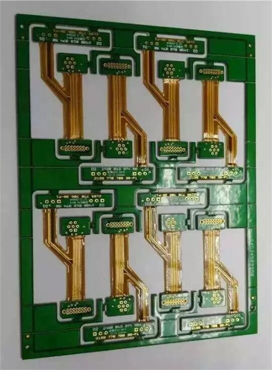 Immersion Gold Multilayer HDI Rigid Flex PCB