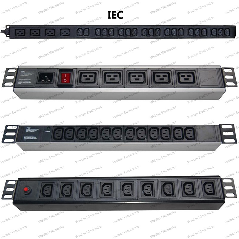 19 Inch IEC Type Universal Socket Network and Rack PDU (2