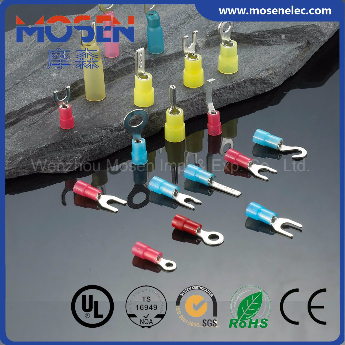 Cable Connector Electrical Connectors Wire Connector Nylon Insultated Cold Pressing Terminal