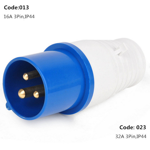 16A, 32A 3pin Industrial Plug