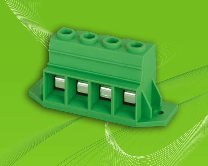 PCB Screw Terminal Block with High Current 125A/1000V