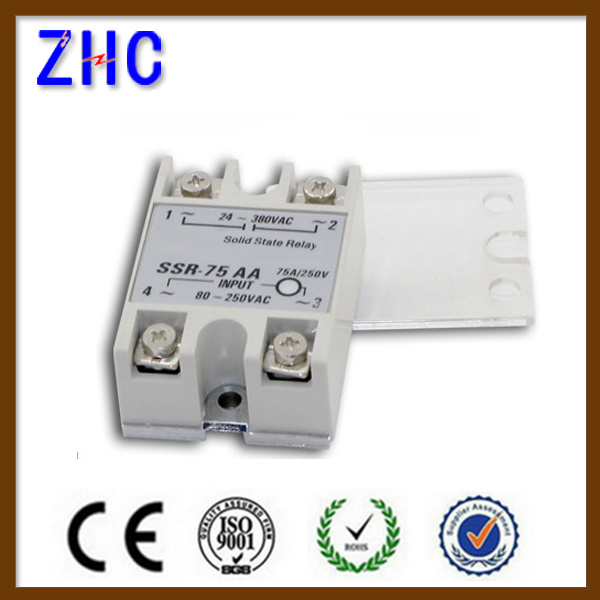 5 AMP to 120 AMP DC to Da, AC to AC, DC to DC SSR Single Phase Solid State Relay