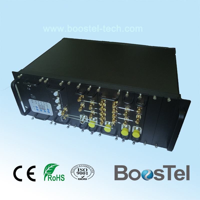 Lte 700MHz 900MHz 1800MHz Aws 2100MHz Quad Band Fiber Optic Fullband Repeater