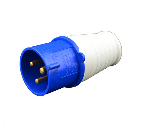 Waterproof Industrial Plug and Socket, Electrical Connector, IP44, 16A/32A