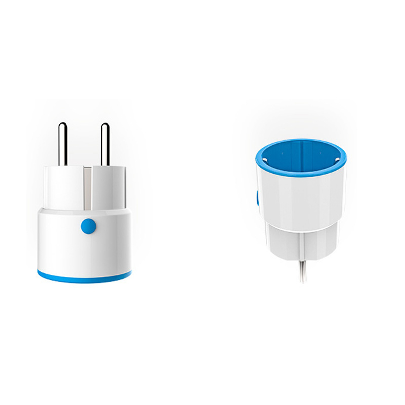 WiFi Smart Socket, EU Standard Plug Work with Amazon Alexa/Google Home/Smart Home APP