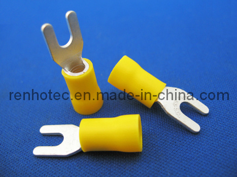 Naked or Insulated Fork Terminal Connector, Fork Type