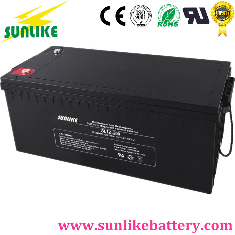 High Temperature 12V200ah Deep Cycle Solar Battery for Hot Area