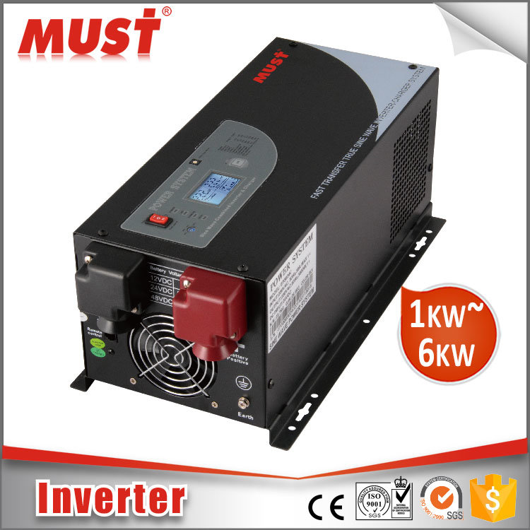 LCD Pure Sine Wave Remote Control Power Inverter 1kw to 6kw