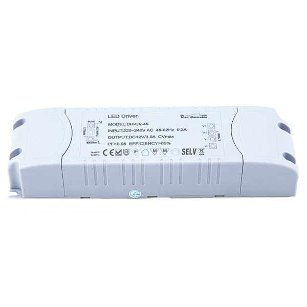 Triac Dimmable 45W 40W LED Driver for Lights