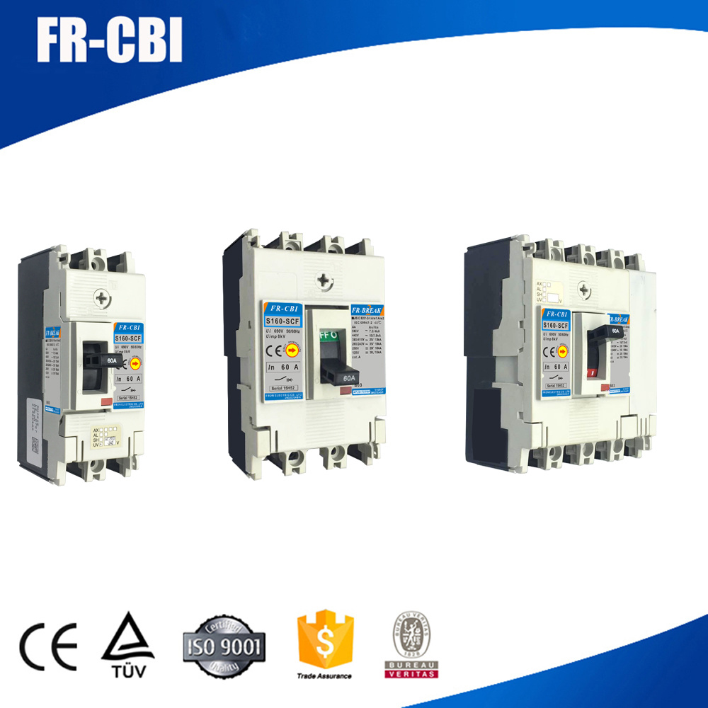 New Type MCCB Moulded Case Circuit Breaker S160-Scf 2, 3, 4 Poles with High Quality