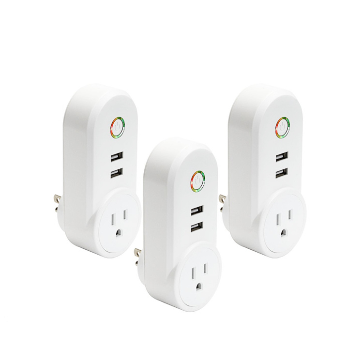 Wireless Smart Power Socket, WiFi Switch Plug with Timing Function