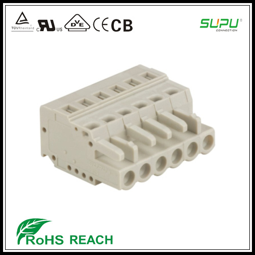 450 Series Female Connector with Spring-Cage Clamp