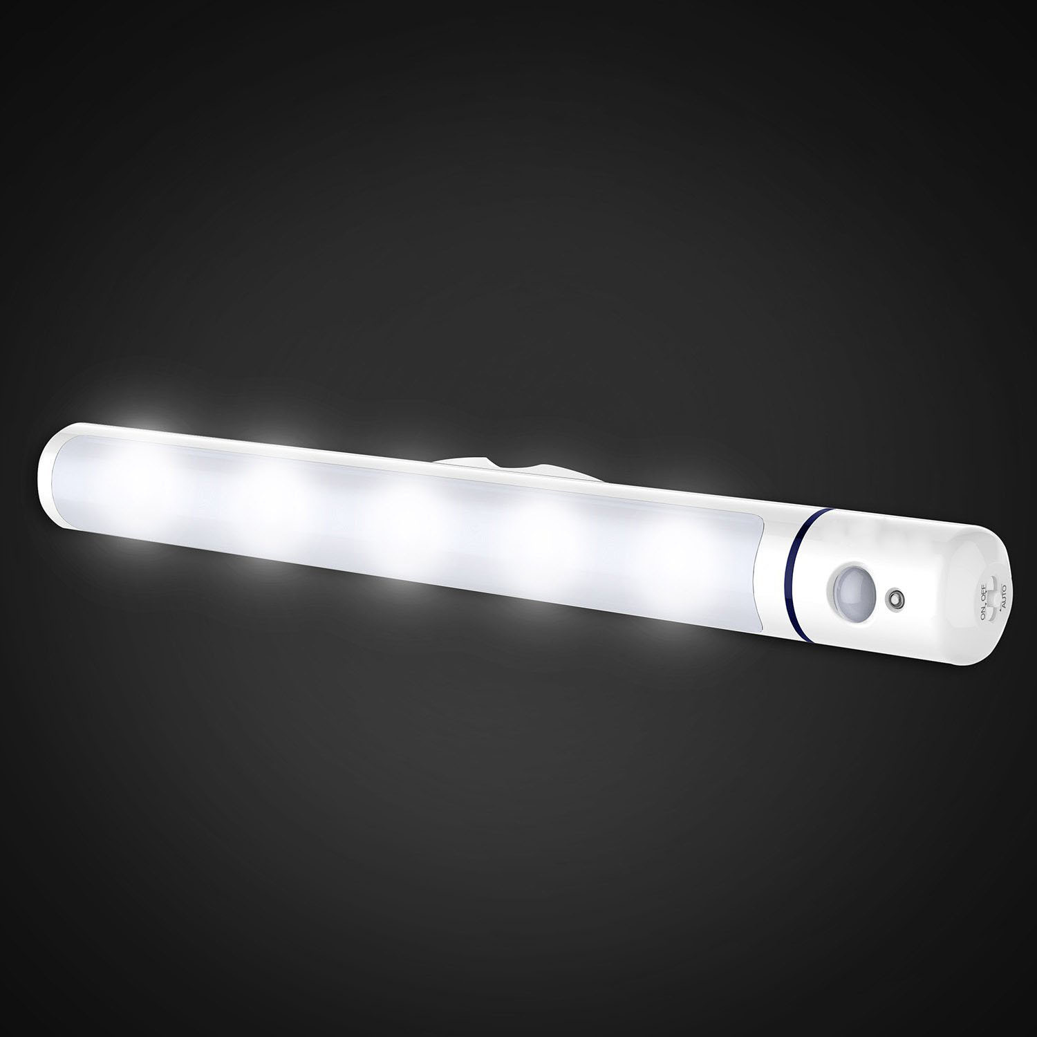 LED Under Cabinet Sensor Night Light No Wiring