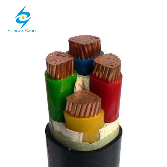 Low Voltage Copper PVC Insulated 4 Core 95mm Power Cable