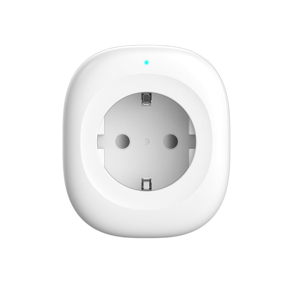 Smart Switch Socket Work with Amazon Alexa and Google Home, EU Standard WiFi Socket Control by APP