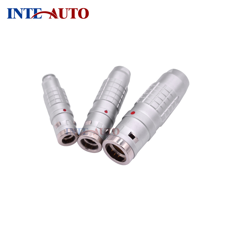 Waterproof Metal Circular Male Connectors with Ce RoHS TUV Approval
