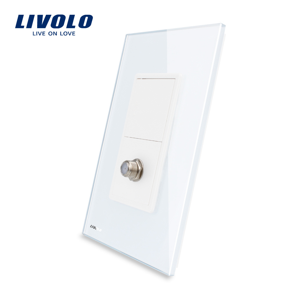 Livolo Us/Au Standard Satellite TV Power Socket, Vl-C591st-11/12