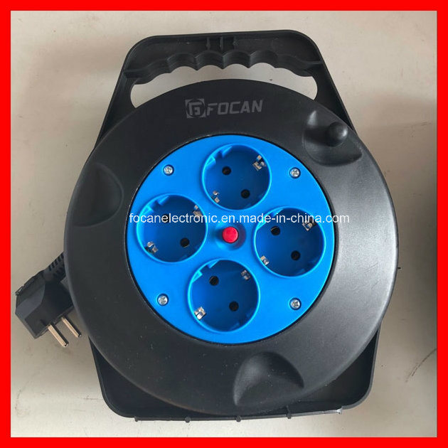 Focan 10A, 250V Power Cable Reel Box for European Market