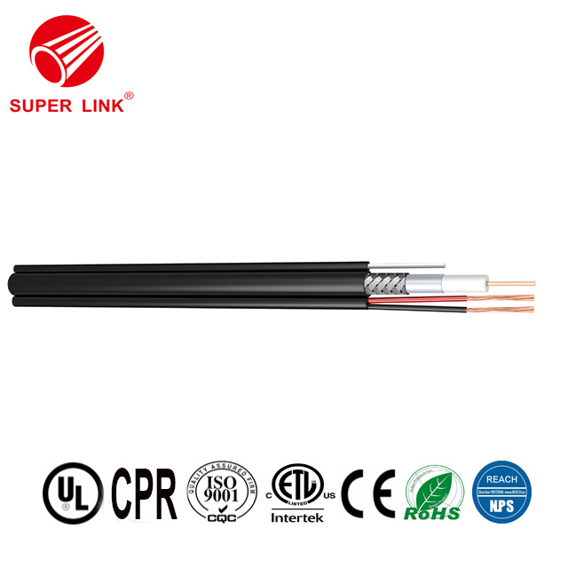 High Standard 305m Test Passed CCTV Superlink Coaxial Cable RG6