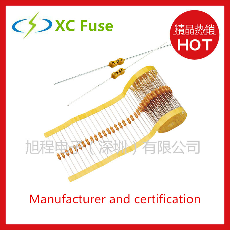 3*8 XC Mini Fuse Resistance Slow Blow Fuse with UL VDE Certification 8A 10A