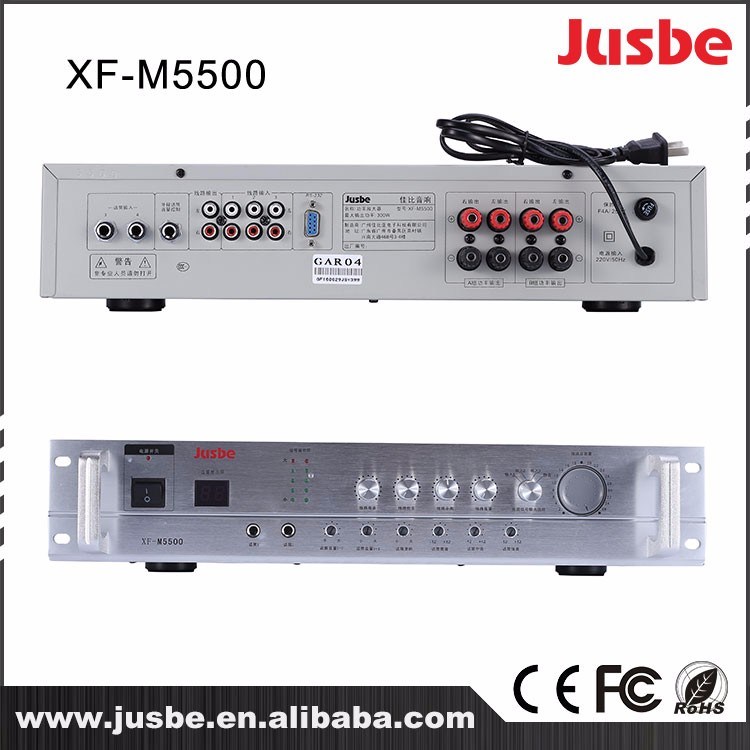 Jusbe Xf-M5500 Class D PRO Audio Tube Power Amplifier
