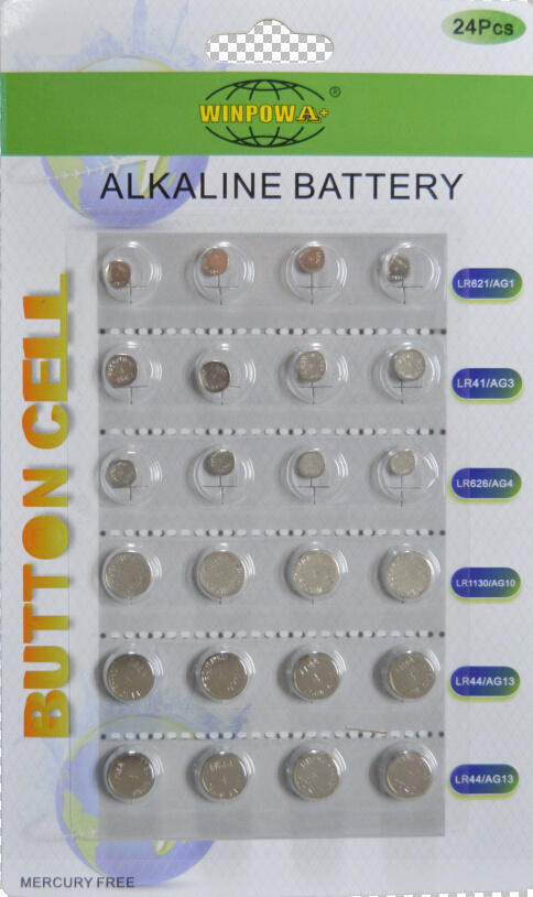 1.5V Watch Battery Lr44 AG13 Button Coin Cell From Factory