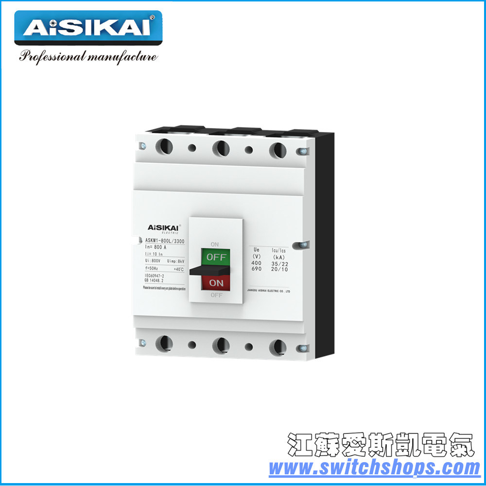 100A 3poles MCCB Molded Case Circuit Breaker (CE/ISO9001)