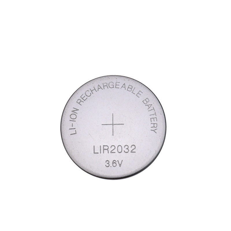Rechargeable Lir2032 Lithium Polymer Coin Cell Battery