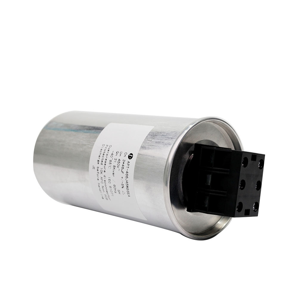 Heat Resistant Power Electronic Capacitor Metallized Variable Voltage Capacitor