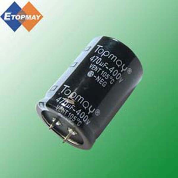 470UF 400V Snap in Aluminum Electrolytic Capacitor 105c